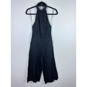 NWT Keepsake The Label Sleeveless, Wide Leg, Halter Jumpsuit